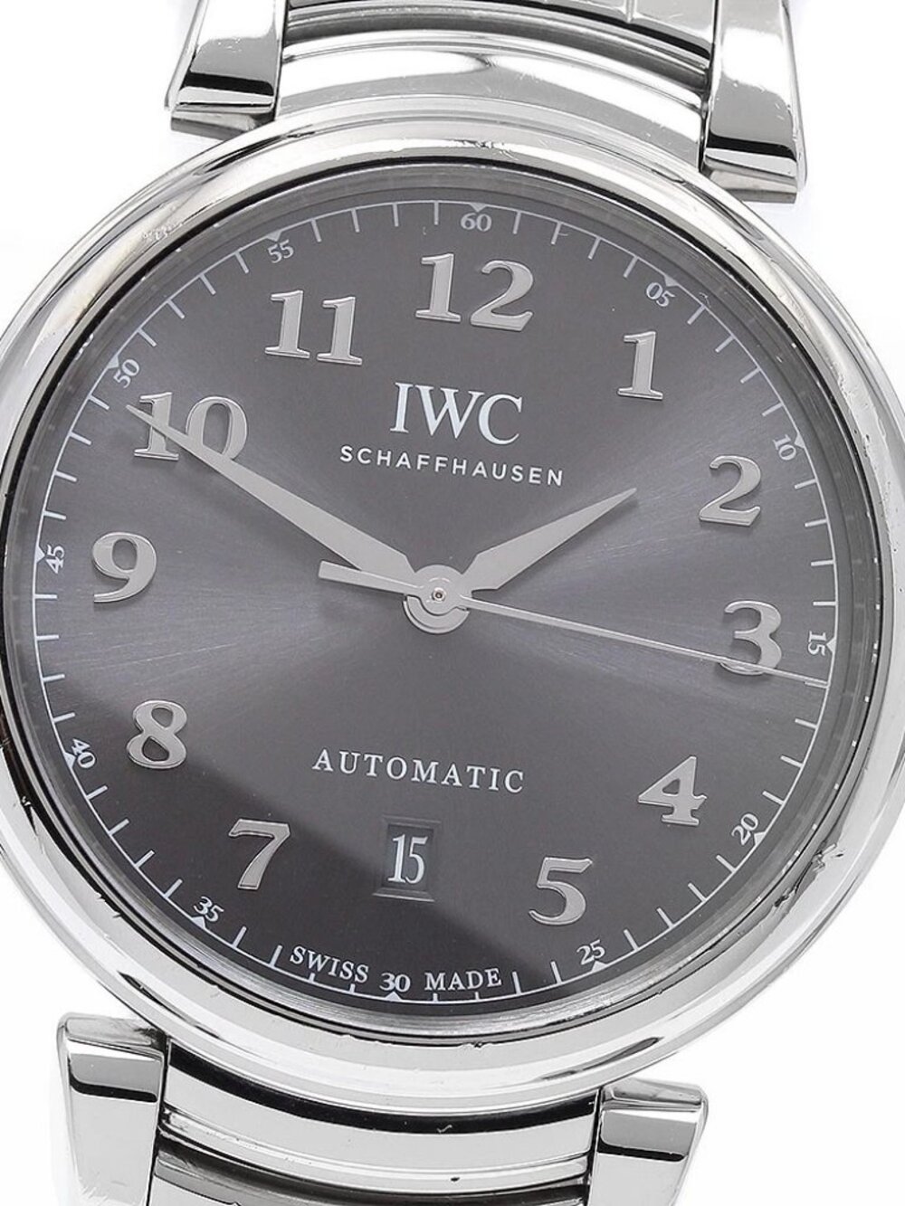 IWC SCHAFFHAUSEN Da Vinci IW356602 Date gray Dial Automatic Men's Watch_894887
